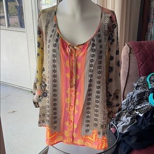 EUC Style and Co Blouse size M